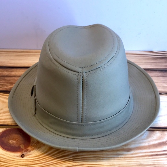 Vintage A. Adams & Spire Fedora Trilby Hat, Size XL / Made in USA - Picture 7 of 10